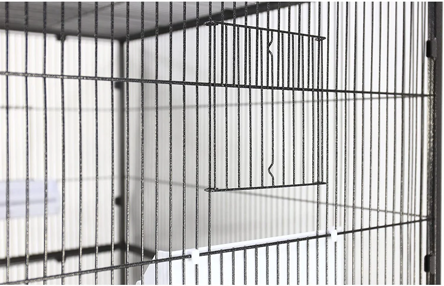 A&E Cage Company Flight Bird Cage with Stand - Black - 31 X 20 In - Image 7