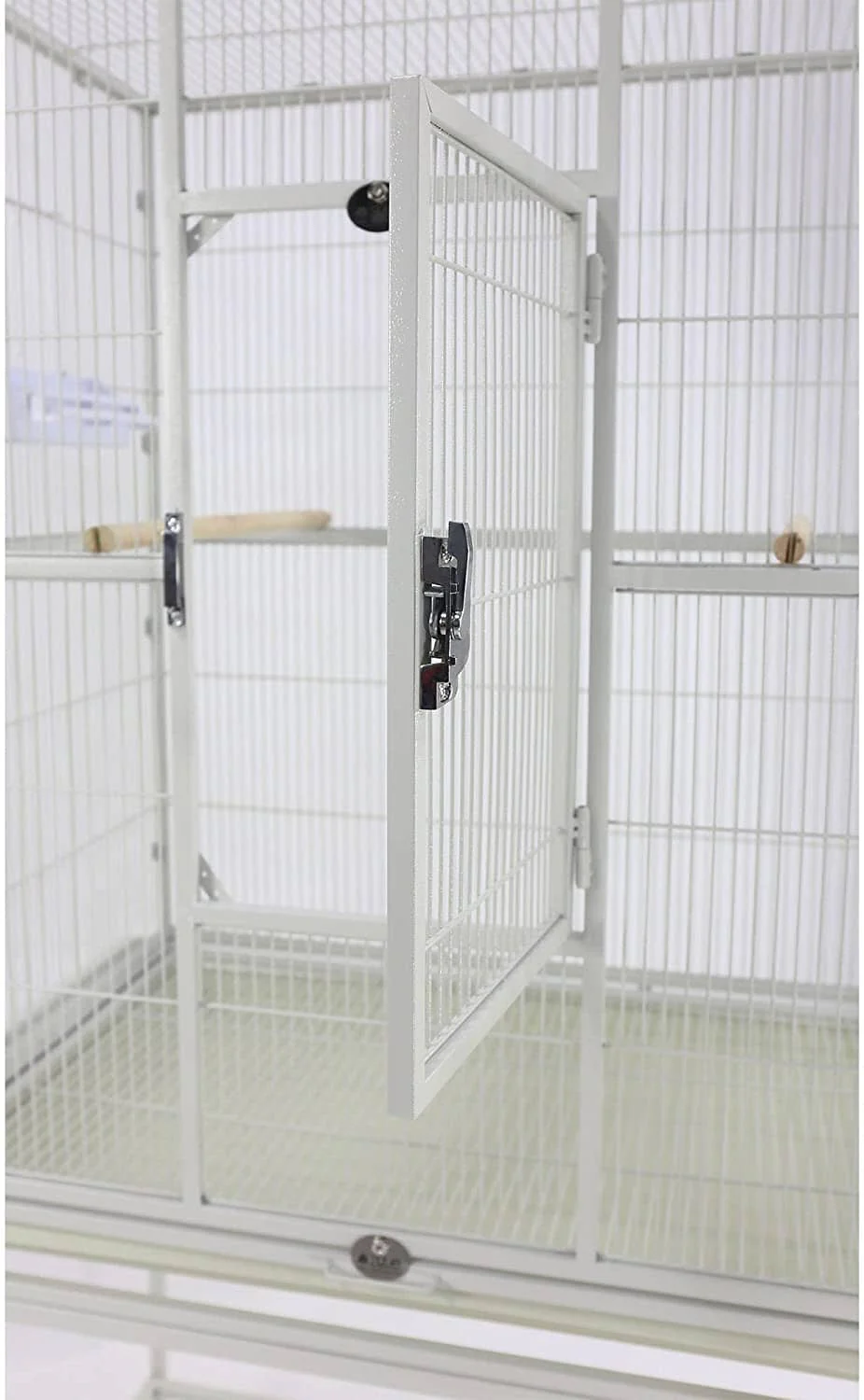 A&E Cage Company Flight Bird Cage with Stand - White - 31 X 20 In - Image 3