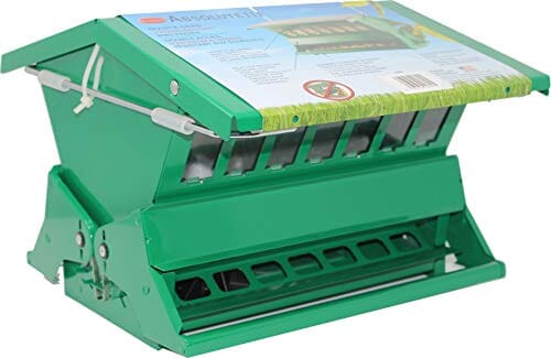 Absolute III Squirrel-Resistant and Metal Wild Bird Feeder - Green - 13.5 X 16 X 11.3 In