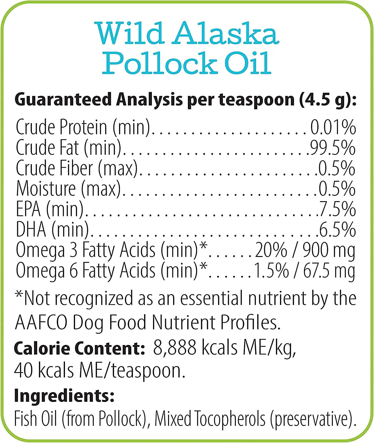 Alaska Naturals Pollock Oil for Dogs - Pollock - 32 Oz - Image 3