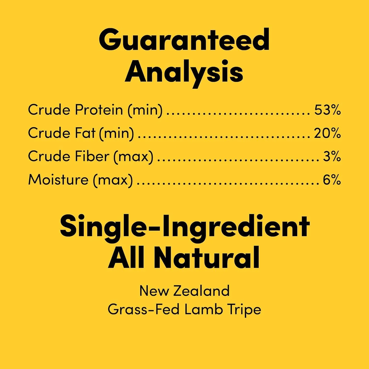 Animals Like Us Grass-Fed Lamb Tripe Freeze-Dried Raw Dog Treats - 2 Oz - Image 3