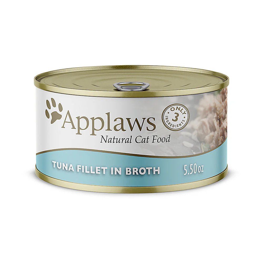 Applaws Natural Wet Cat Food Tuna Fillet in Broth - Image 3