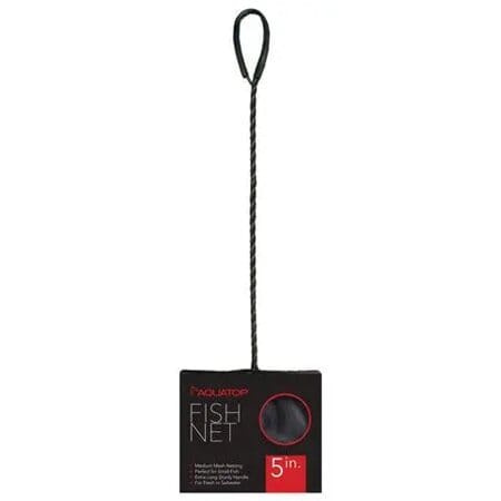 Aquatop Long Handle Mesh Fish Net - 5" Inch