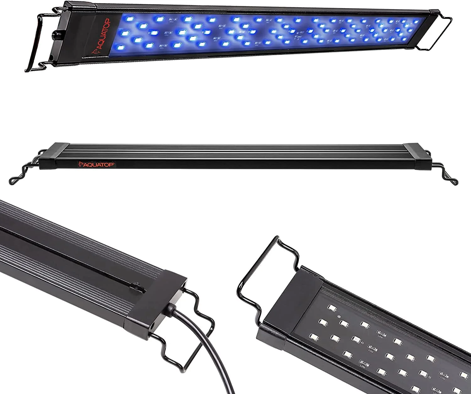 Aquatop Skyaqua Actinic Blue LED Aquarium Light Fixture - Blue - 18 - 24 In - Image 3
