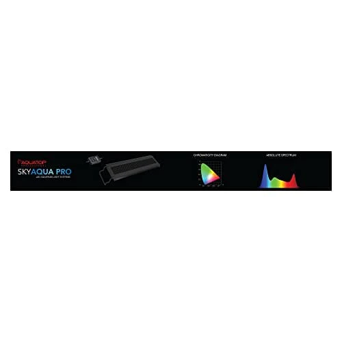 Aquatop SkyAqua Pro LED Aquarium Light with Remote 6500K - Image 6