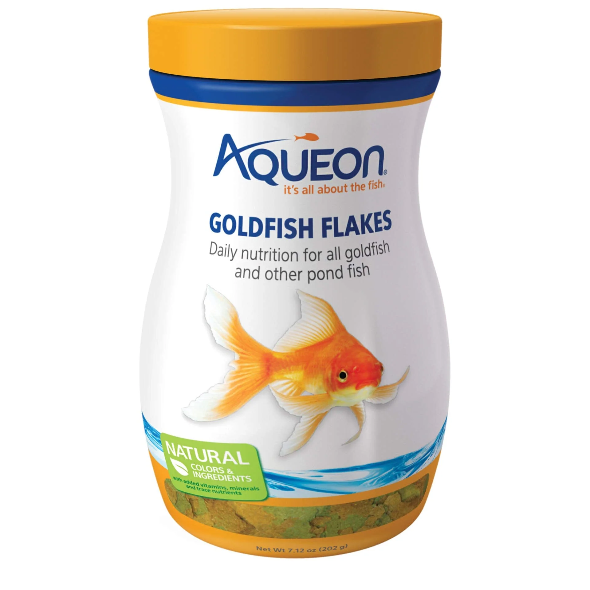 Aqueon Goldfish Flakes - 7.12 Oz