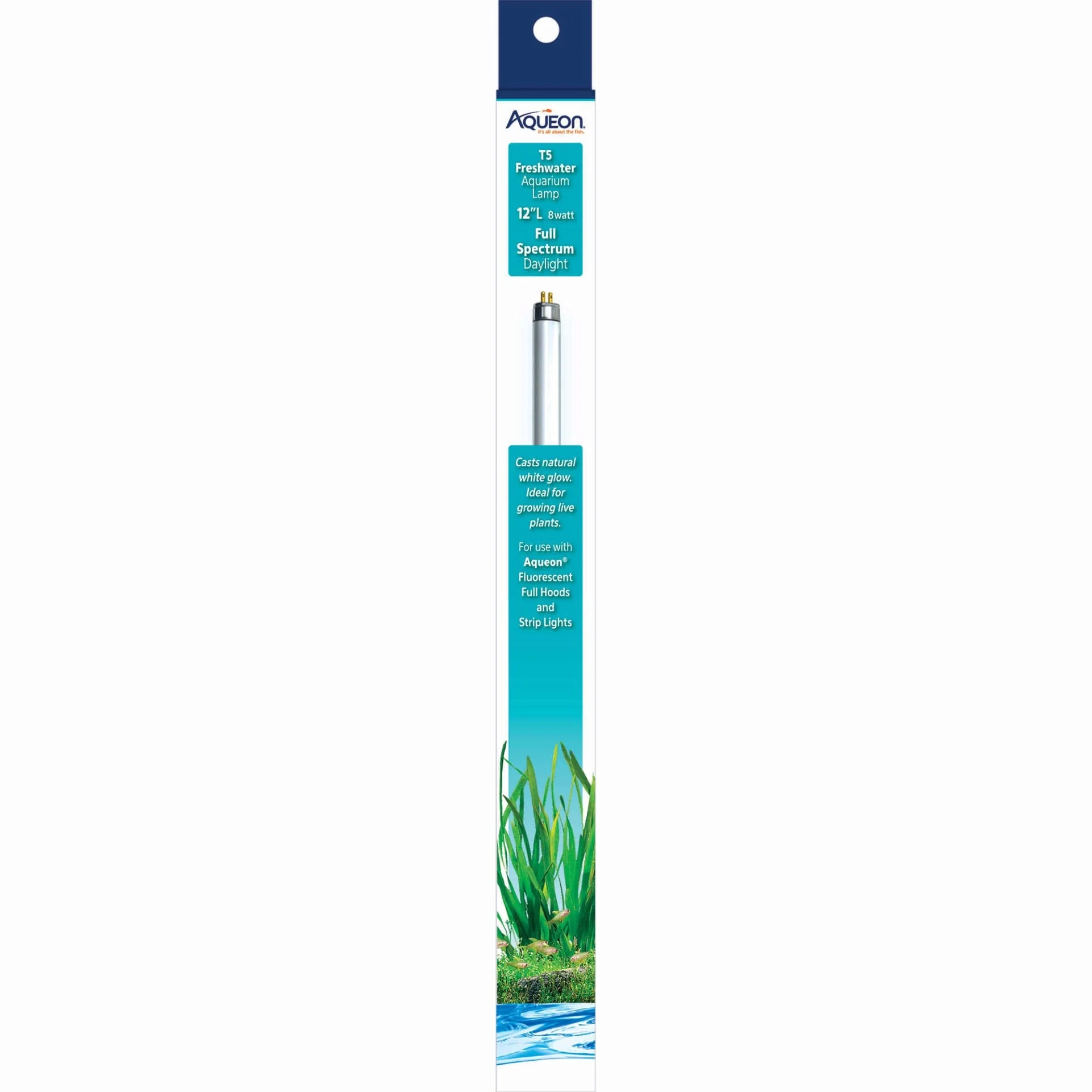 Aqueon T5 Fluorescent Lamp Replacements - Daylight - 12 in