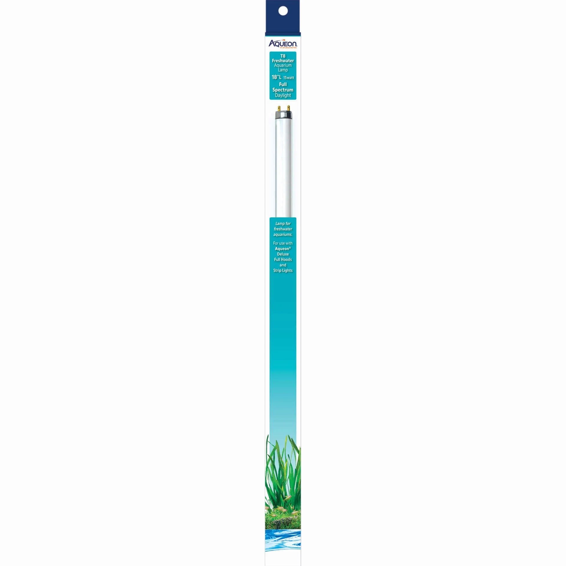 Aqueon T8 Fluorescent Lamp Replacements - Daylight - 18 in