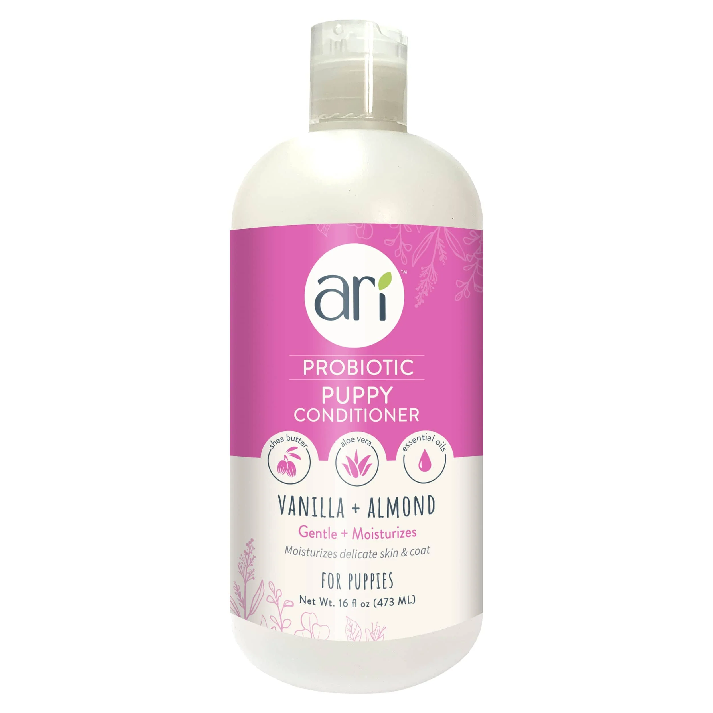 ARI Probiotics Vanilla and Almond Gentle and Clean Puppy Dog Shampoo - 16 Oz