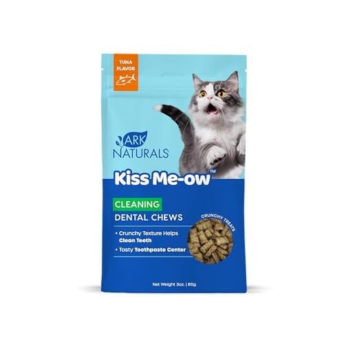 Ark Naturals Kiss Me-Ow Tuna Flavored Cleaning Dental Cat Chews - Image 5