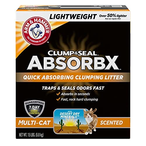 Arm & Hammer Absorbx Lightweight Multi-Cat - 15 Lbs