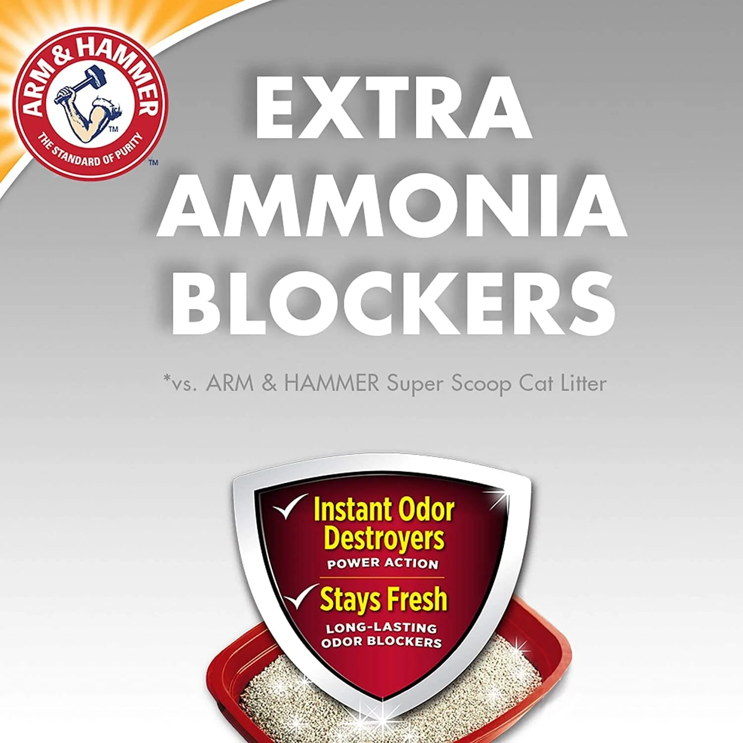 Arm & Hammer Multi-Cat Clumping Cat Litter - Fresh Scent - 40 Lbs - Image 9