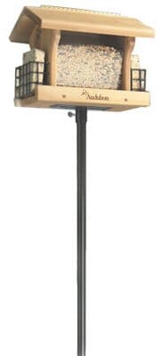 Audubon 3-Piece Pole Kit Wild Bird Accessories - Black - 6.5 X 2 X 72 In