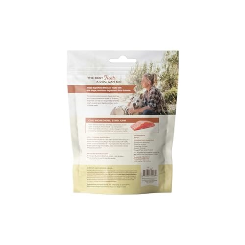 Badlands Ranch Superfood Bites Limited Ingredient Salmon Freeze-Dried Raw Dog Treats - 4 Oz
