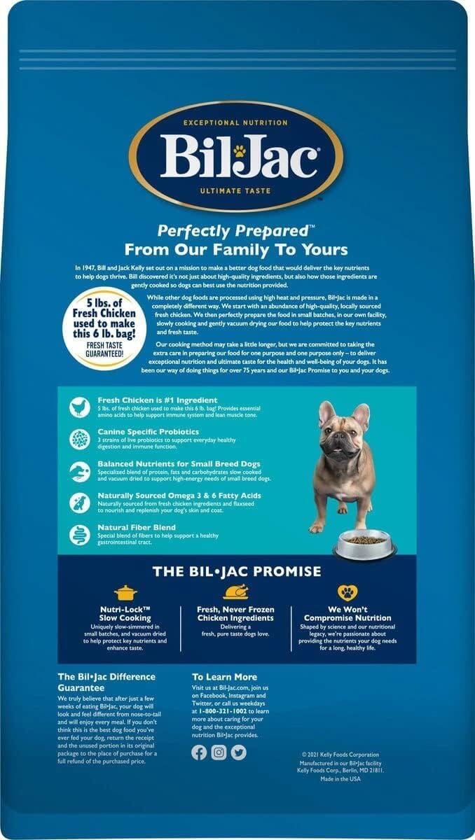 Bil-Jac Chicken and Oatmeal Senior Dry Dog Food - 6 Lbs - Image 2