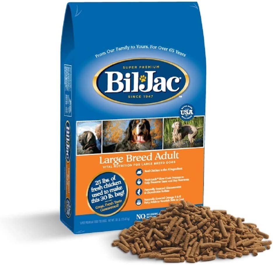 Bil-Jac Large Breed Adult Dry Dog Food - Chicken - 30 Lbs - Image 3