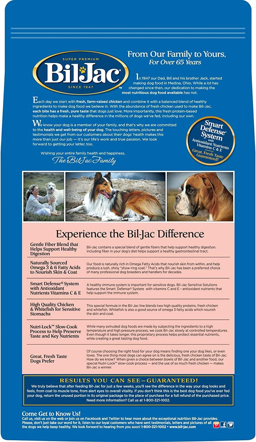 Bil-Jac Sensitive Solutions Dry Dog Food - Chicken - 6 Lbs - Image 3