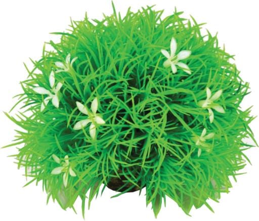 Biorb Flower Ball Topiary Plant Aquarium Ornament with Daisys - Green - Small
