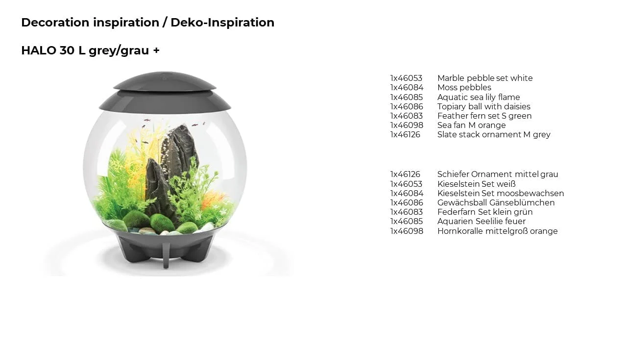 Biorb Flower Ball Topiary Plant Aquarium Ornament with Daisys - Green - Small - Image 5