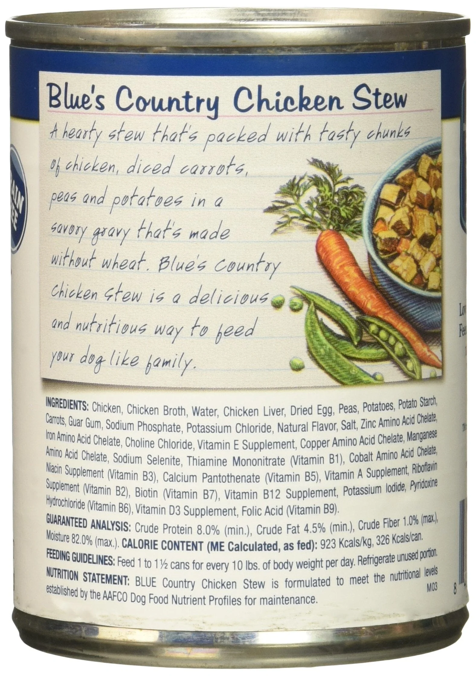 Blue Buffalo Blue's Stew Natural Adult Chicken Stew Canned Dog Food - 12.5 Oz - Case of 12 - Image 2