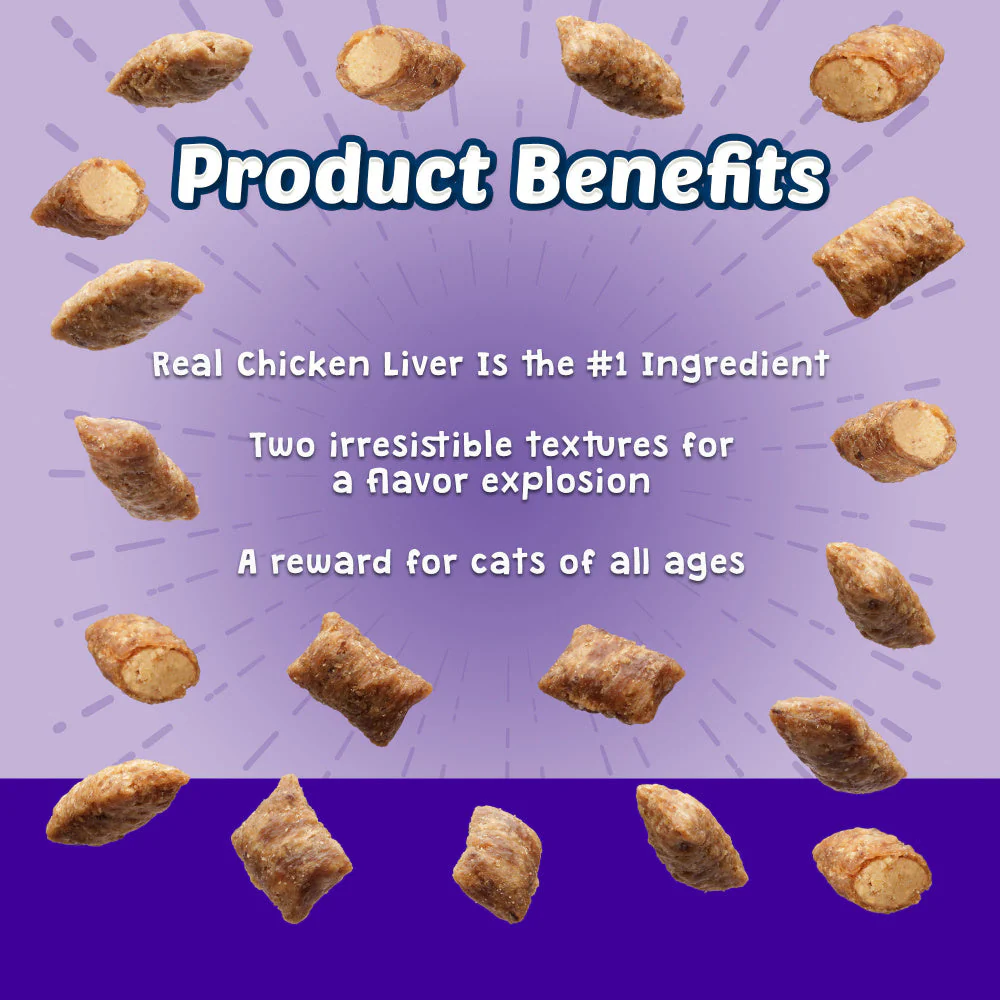 Blue Buffalo Bursts Filled Chicken Liver & Beef Cat Treats - Image 5