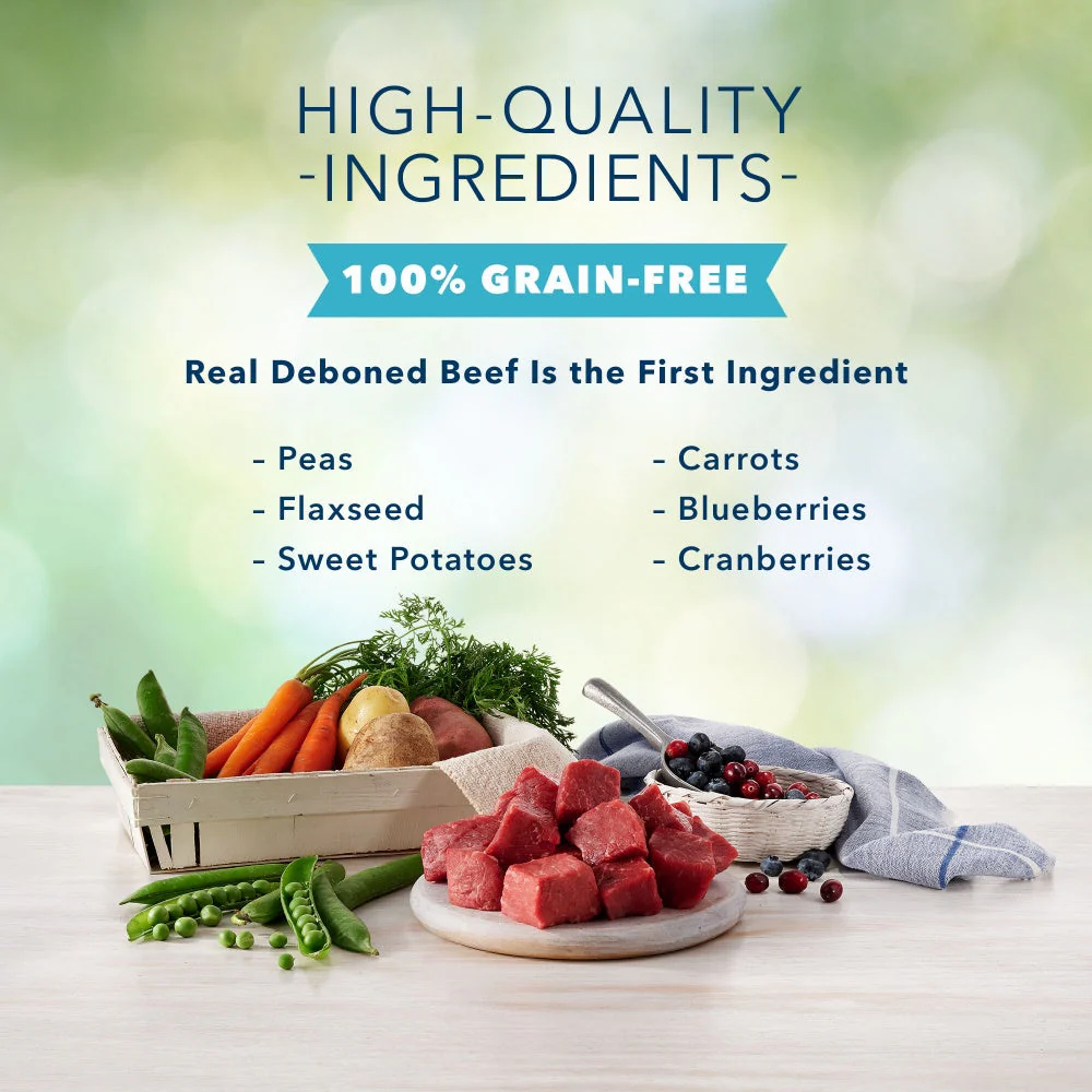 Blue Buffalo Freedom Grain-Free Adult Beef Recipe Dry Dog Food - Image 4