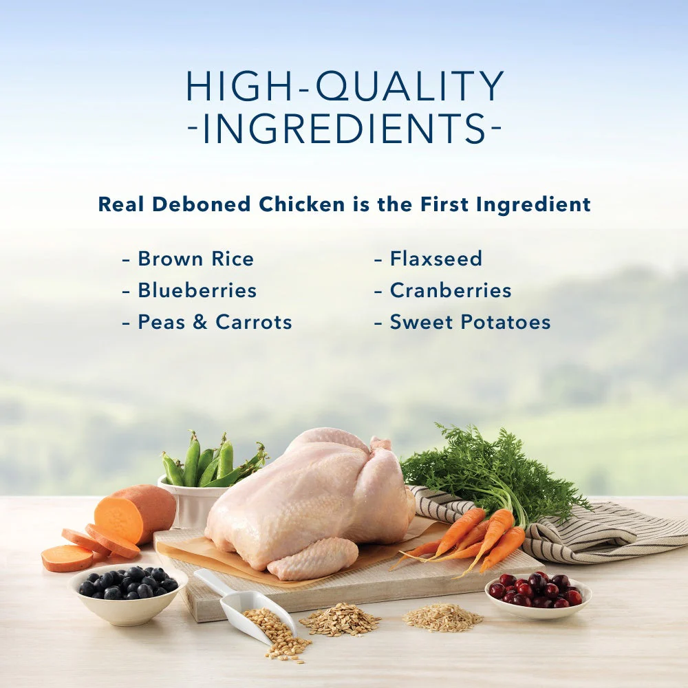 Blue Buffalo Life Protection Natural Chicken & Brown Rice Recipe Small Breed Senior Dry Dog Food - Image 6