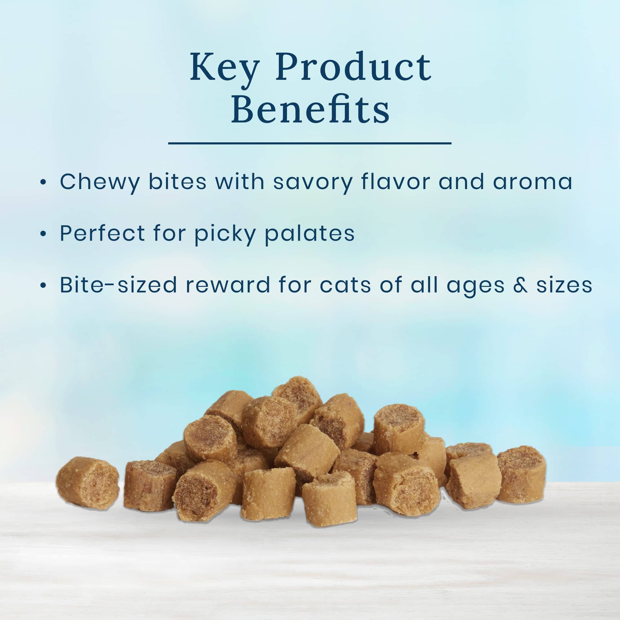 Blue Buffalo True Chews Natural Alaskan Pollack Chewy Cat Treats - 3 Oz - Image 4