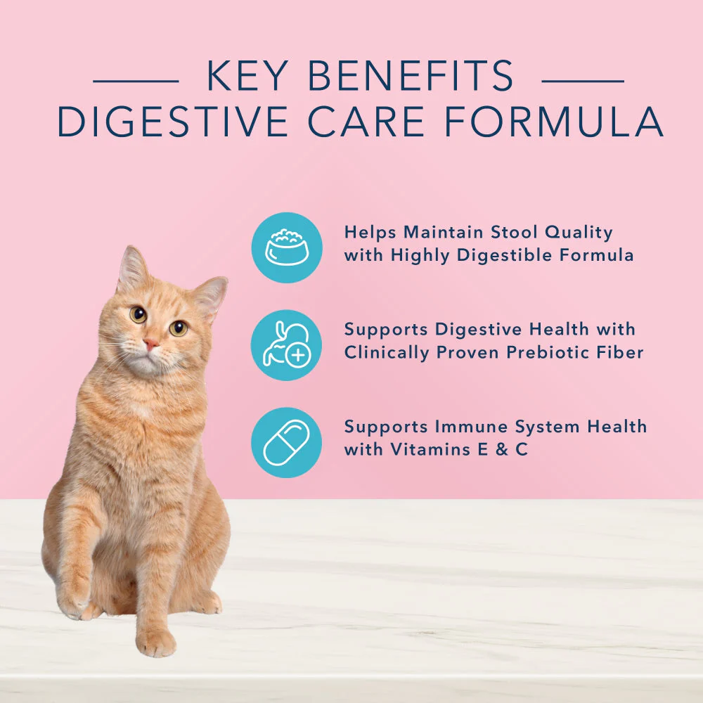 Blue Buffalo True Solutions Blissful Belly Natural Digestive Care Chicken Recipe Adult Dry Cat Food - Image 2