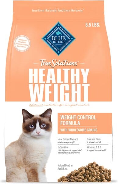 Blue Buffalo True Solutions Fit and Healthy Dry Cat Food - 3.5 Lbs - Image 2
