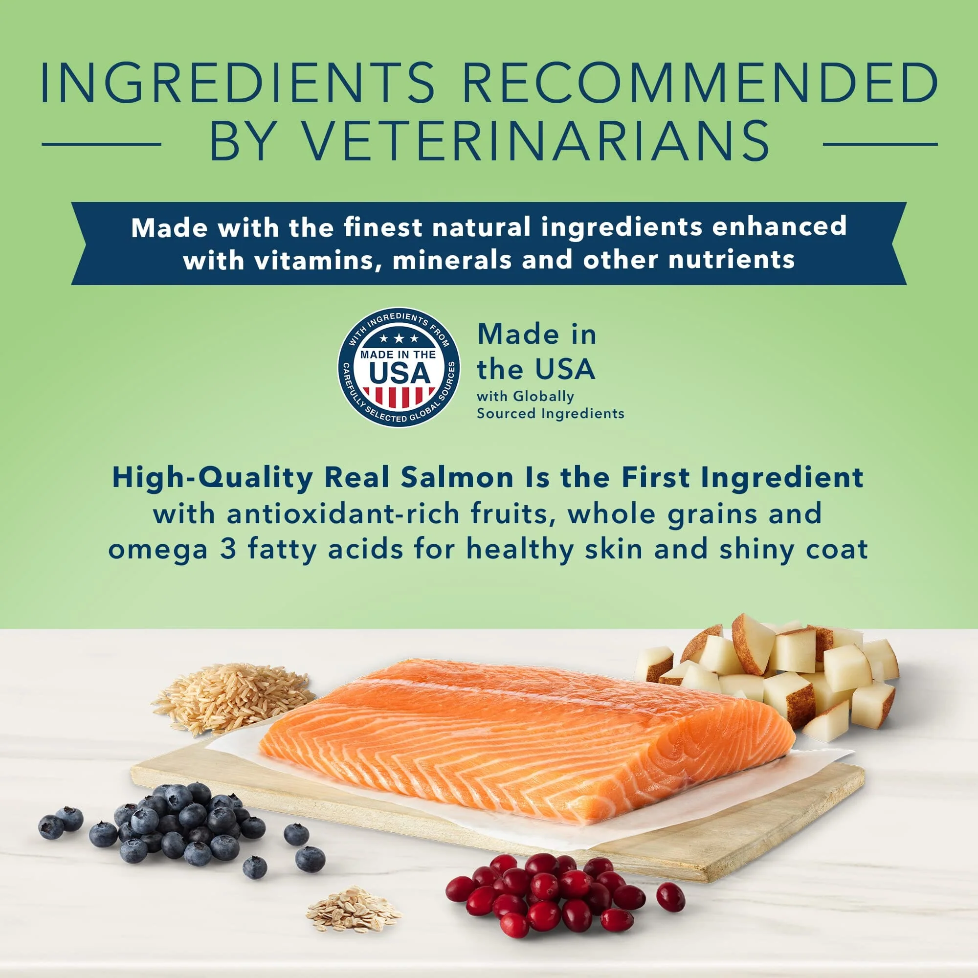 Blue Buffalo True Solutions Skin and Coat Salmon Dry Dog Food - 4 Lbs - Image 4