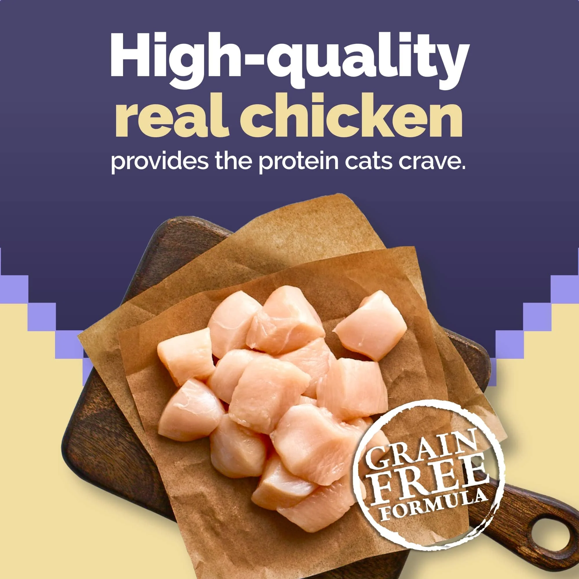 Blue Buffalo Wilderness Indoor Adult High-Protein Grain-Free Chicken Dry Cat Food - Image 2
