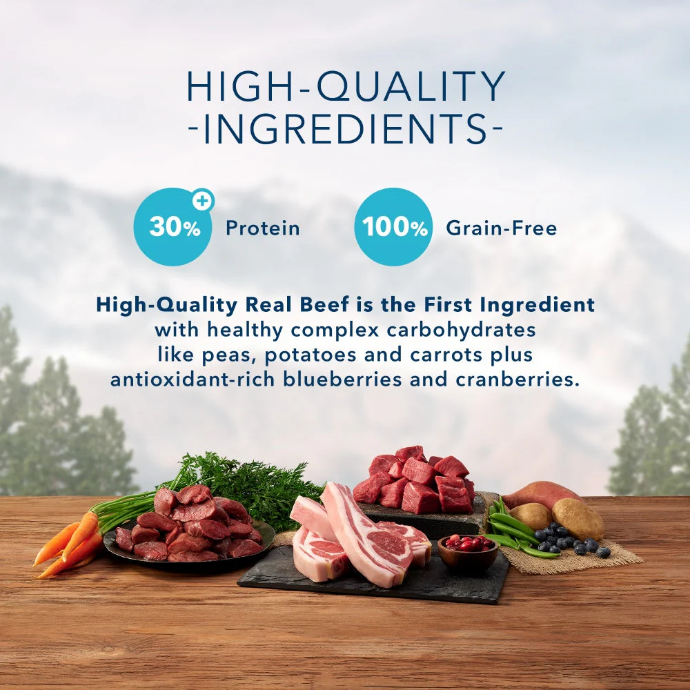 Blue Buffalo Wilderness Rocky Mountain Healthy Weight Grain Free Natural Red Meat High Protein Recipe Adult Dry Dog Food - Image 6