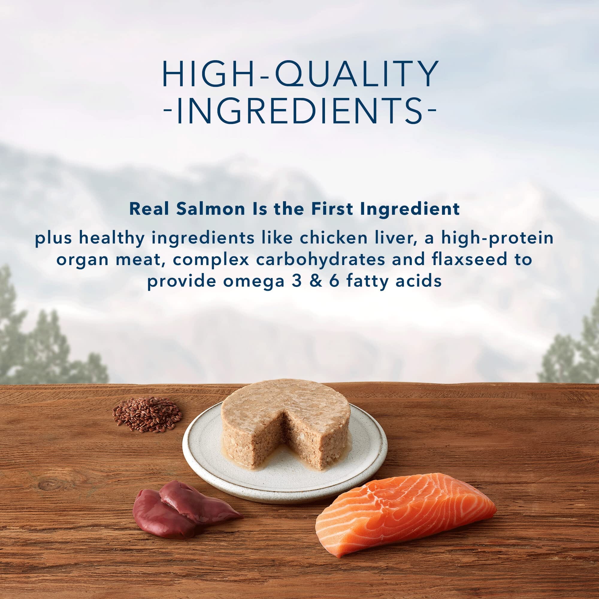 Blue Buffalo Wilderness Salmon Recipe Canned Cat Food - 3 Oz - Case of 24 - Image 3