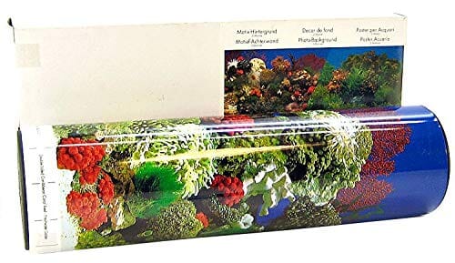 Blue Ribbon Double-Sided Garden/Carribbean Coral Aquarium Background - 12 In X 50 Ft
