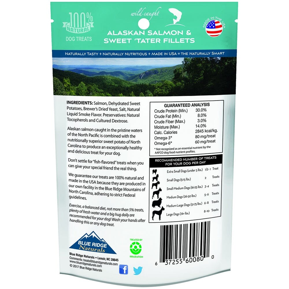 Blue Ridge Naturals Alaskan Salmon & Sweet 'Tater Fillets - Image 2