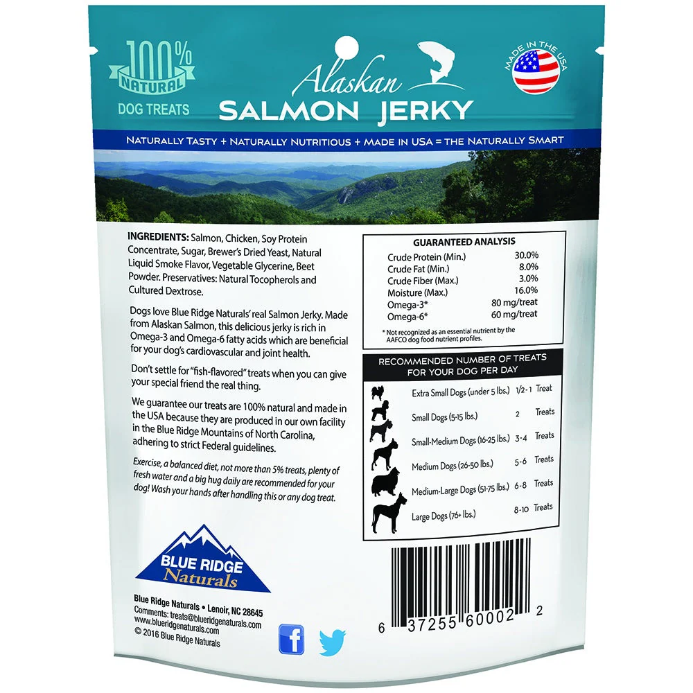 Blue Ridge Naturals Salmon Jerky - Image 2