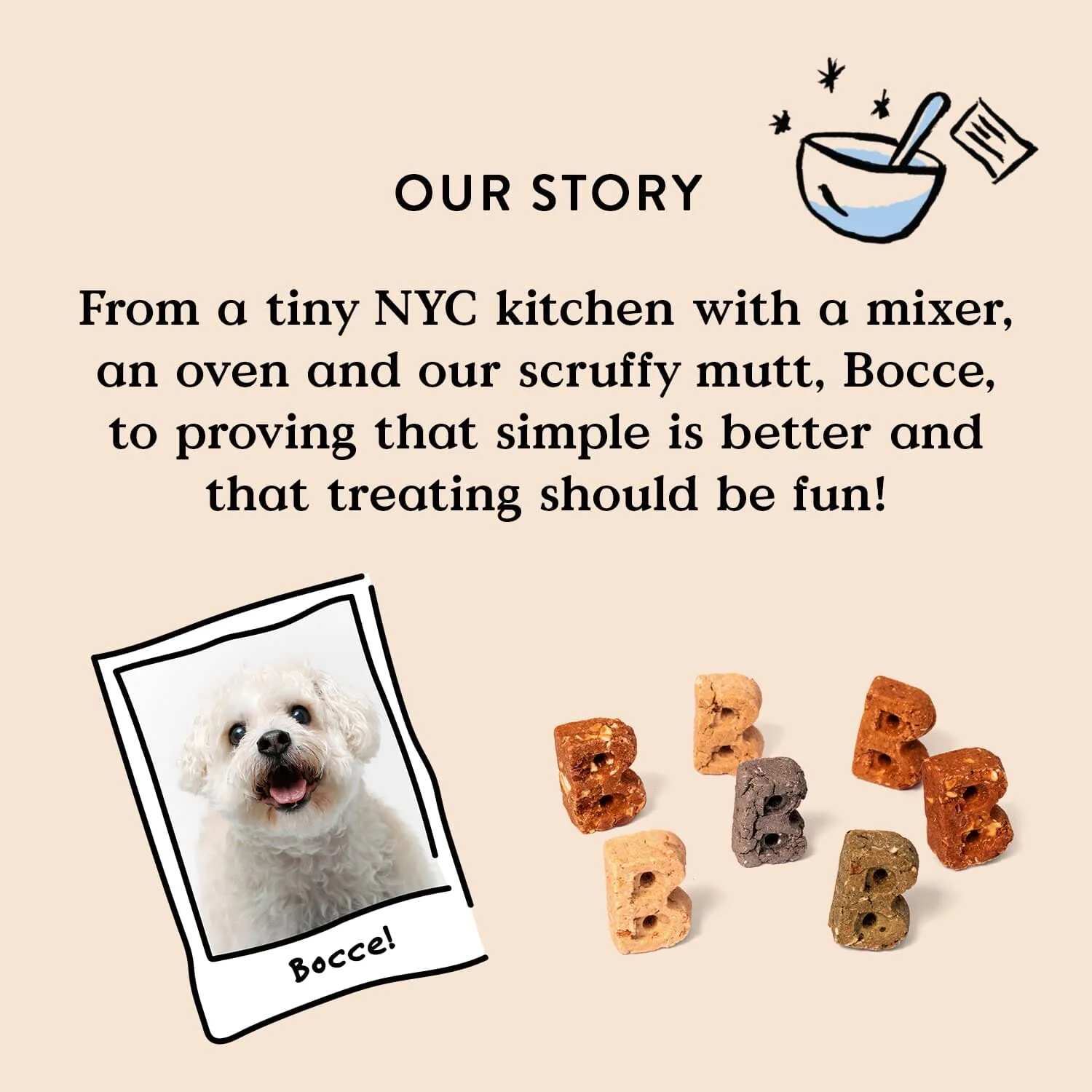 Bocce's Bakery Made in USA Sauvignon Bark Apple Strawberry and Ginger Soft and Chewy Dog Treats - 6 Oz - Image 5
