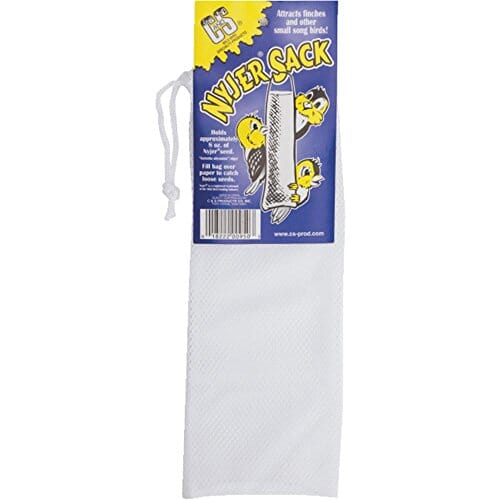 C&S Nyjer Sack Wild Bird Food - White - 8 Oz Cap