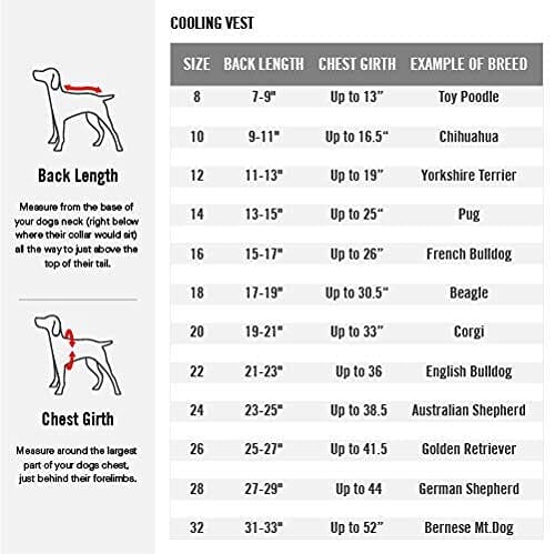 Canada Pooch Chill Seaker Cooling Dog Vest - Image 24