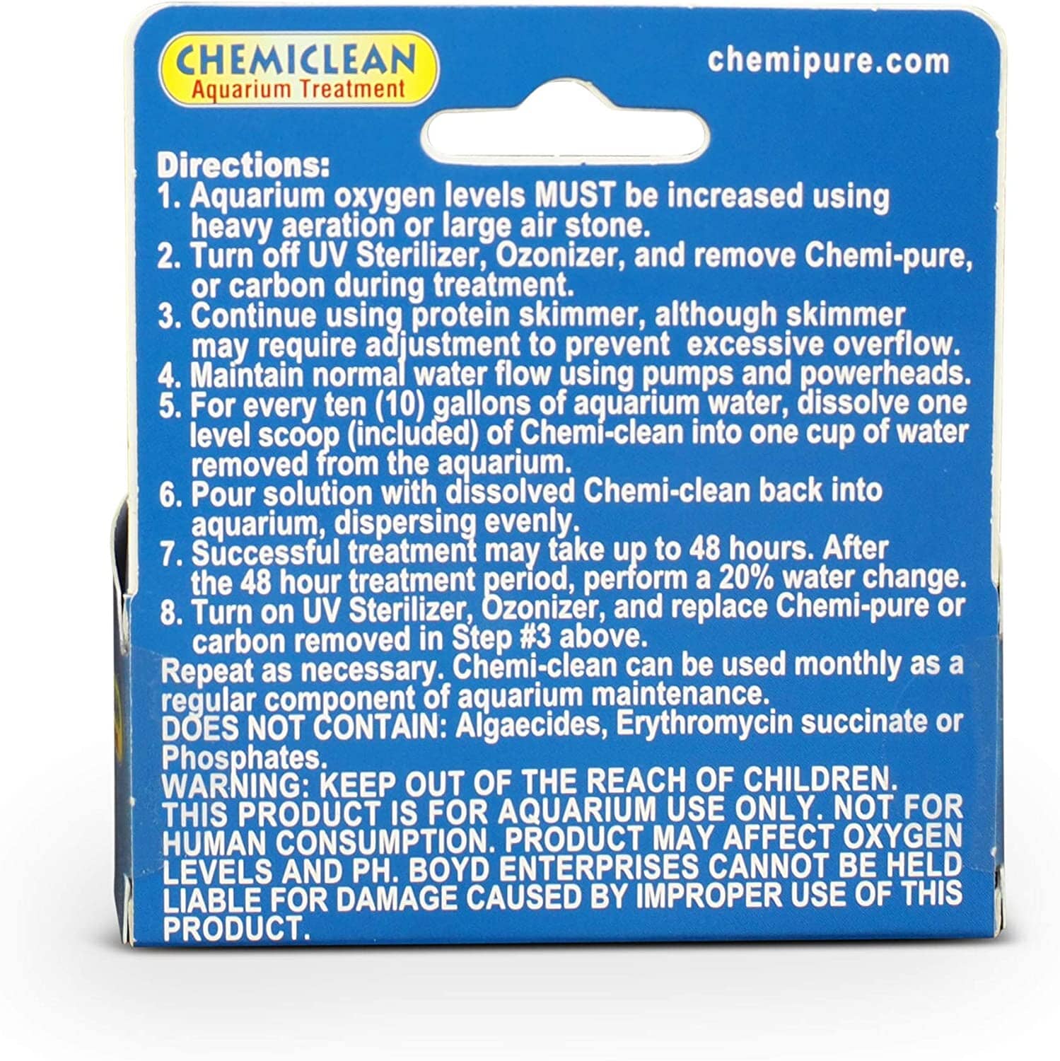 Chemiclean Chemiclean Red Slime Remover Aquarium and Fish Medication - 2 Gm - Image 3