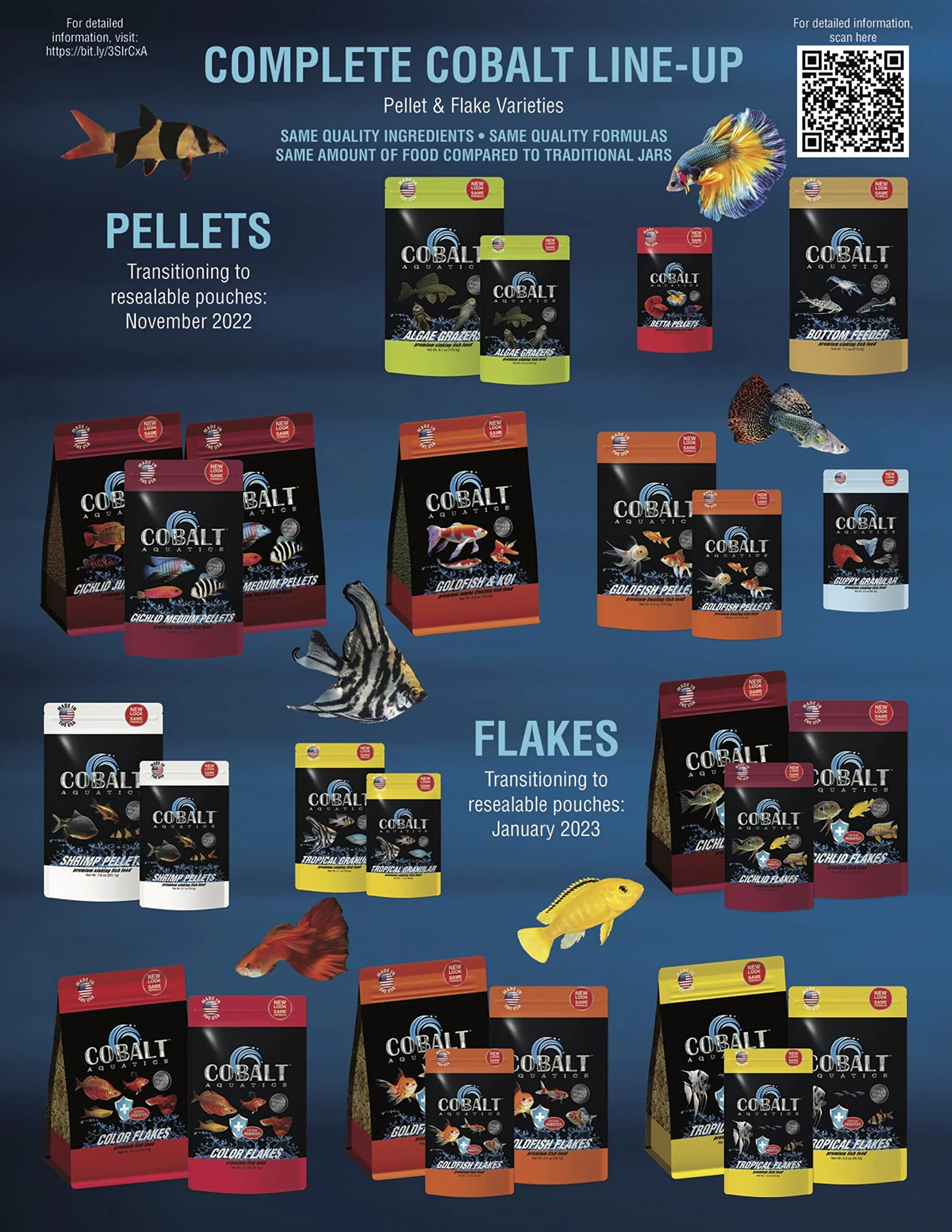 Cobalt Aquatics Bottom Feeder Pellets Salt and Freshwater Fish Food - 7.5 Oz - Image 3