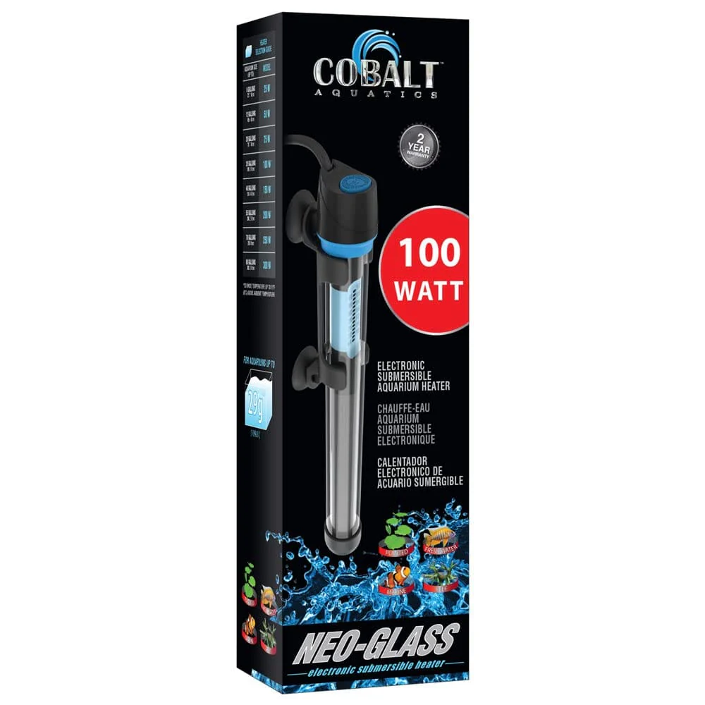 Cobalt Aquatics Neo-Glass Aquarium Heater - 100WT - Image 2