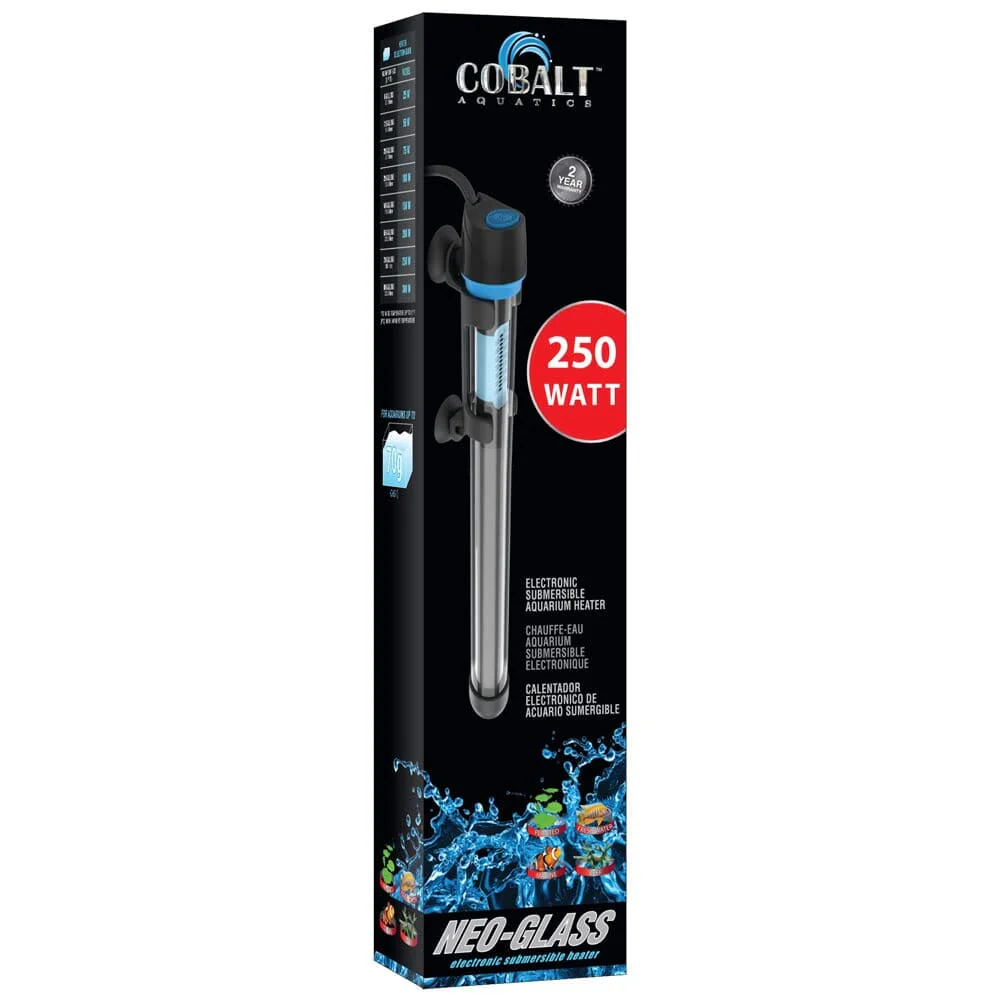 Cobalt Aquatics Neo-Glass Aquarium Heater - 250WT - Image 2