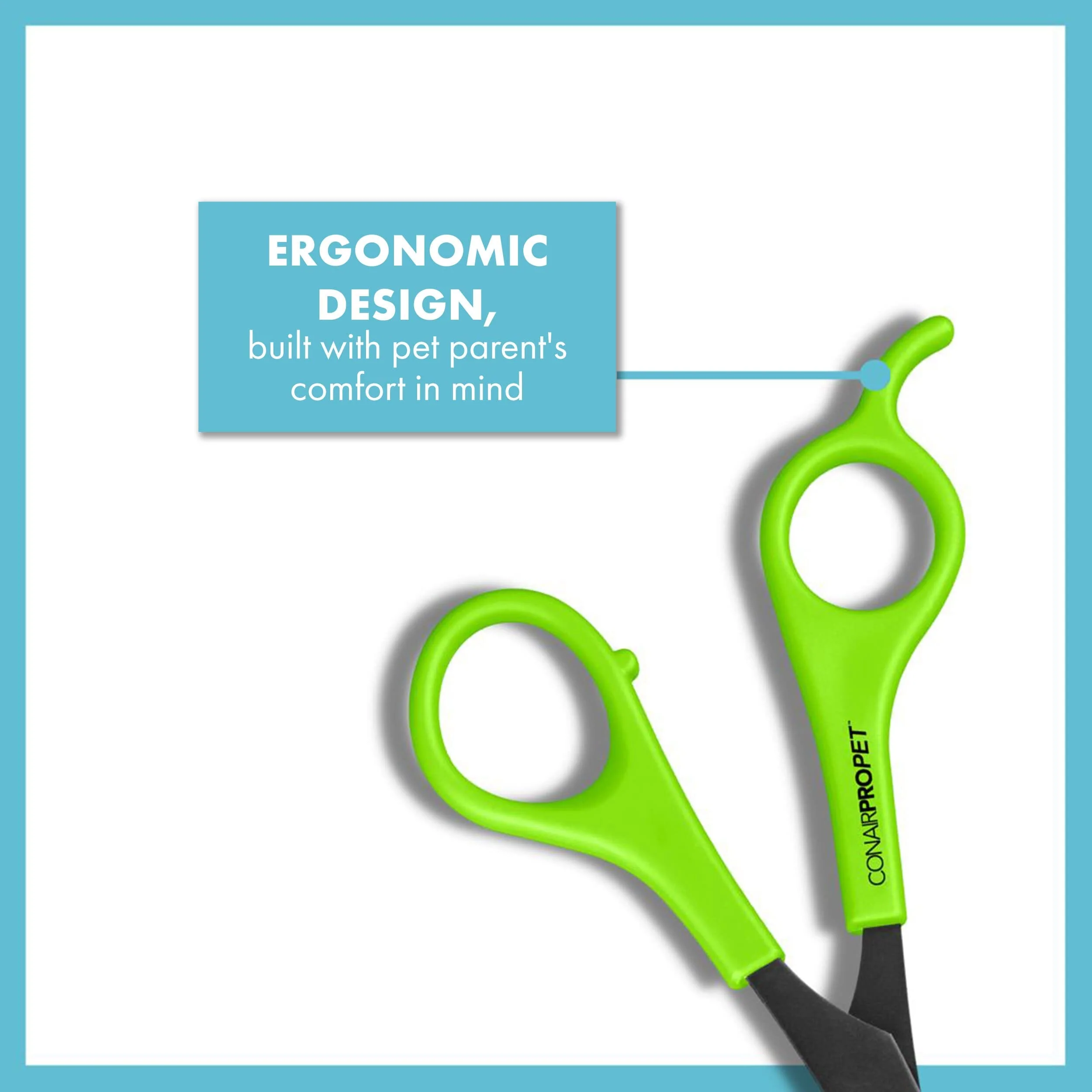 CONAIR Round Tip Pet Grooming Shears - 5" - Image 2