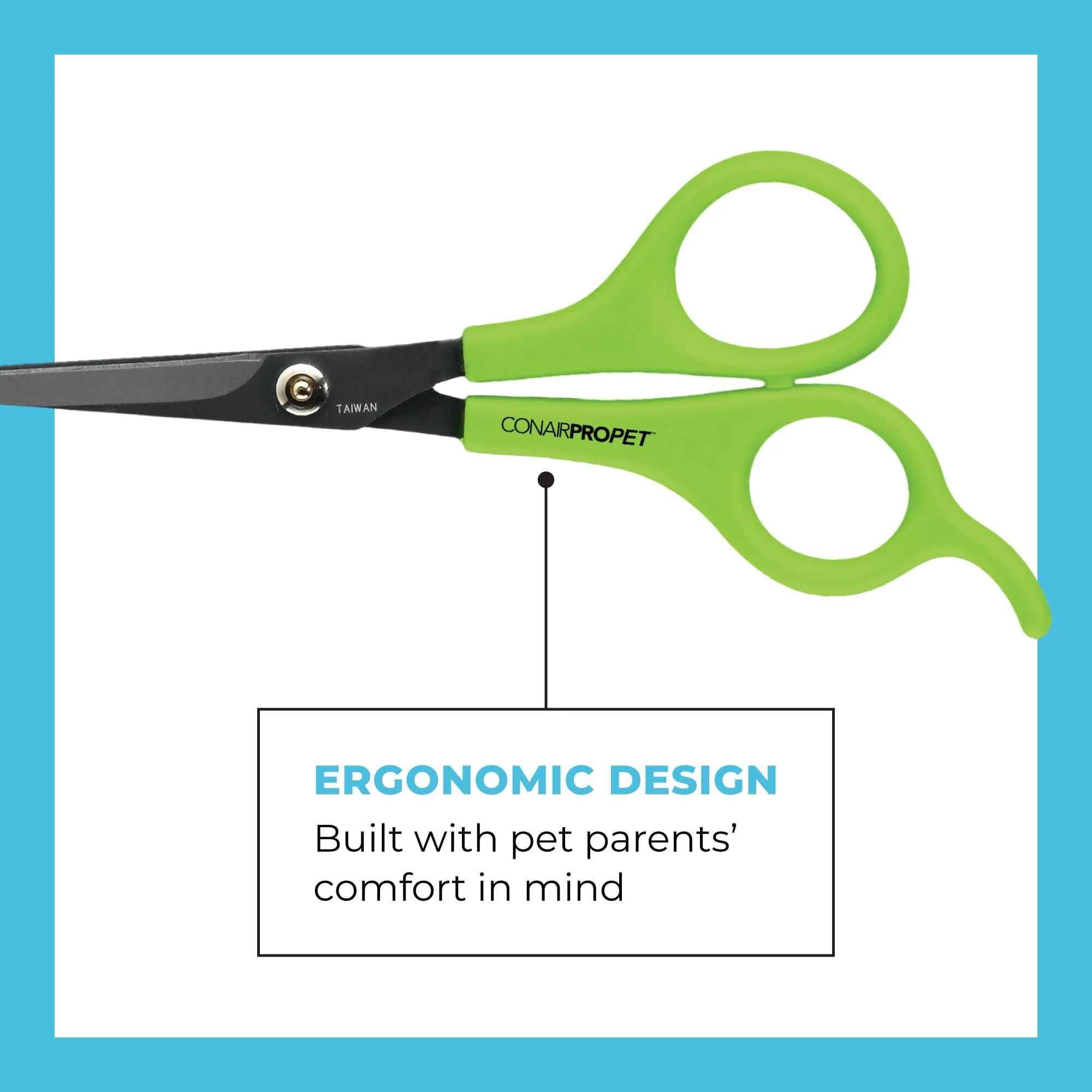 CONAIR Round Tip Pet Grooming Shears - 5" - Image 3