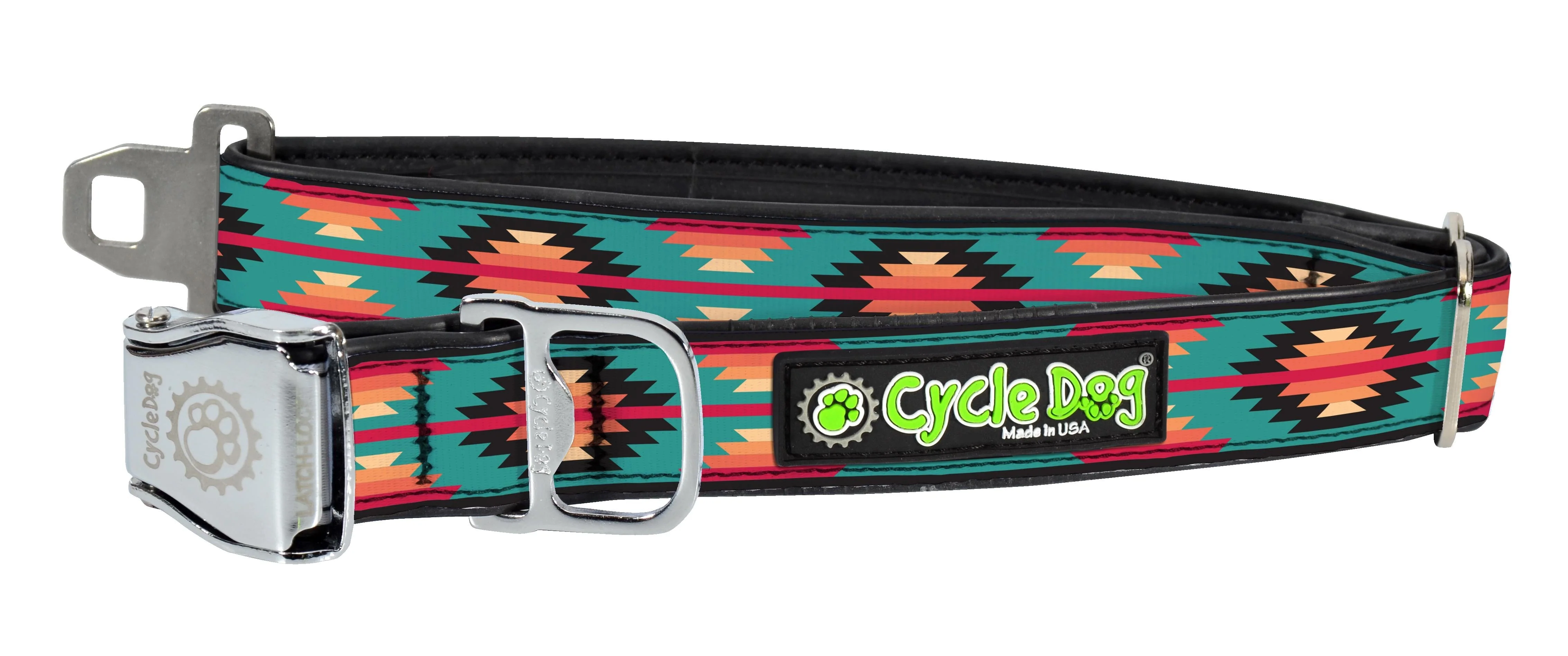 Cycle Dog Regular Earth-Friendly Dog Collar - Campfire Blanket - Medium