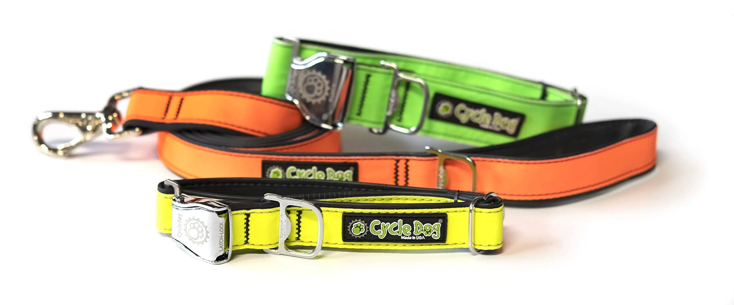 Cycle Dog Regular Earth-Friendly Dog Collar - Hot Pink - Medium - Image 3