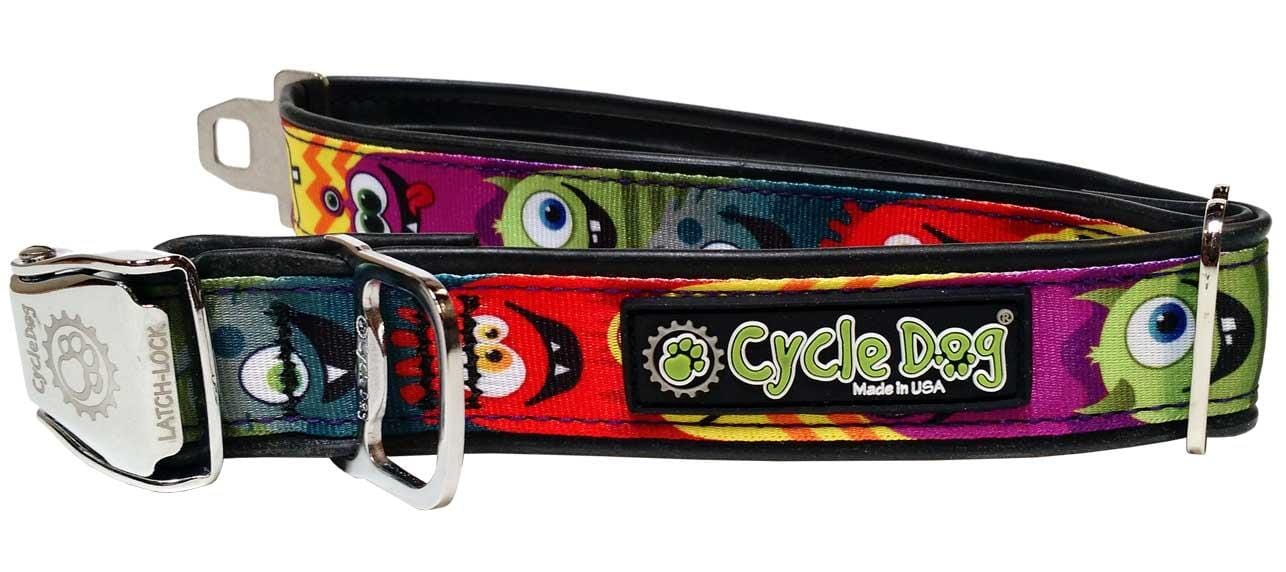 Cycle Dog Regular Earth-Friendly Dog Collar - Monster - Medium