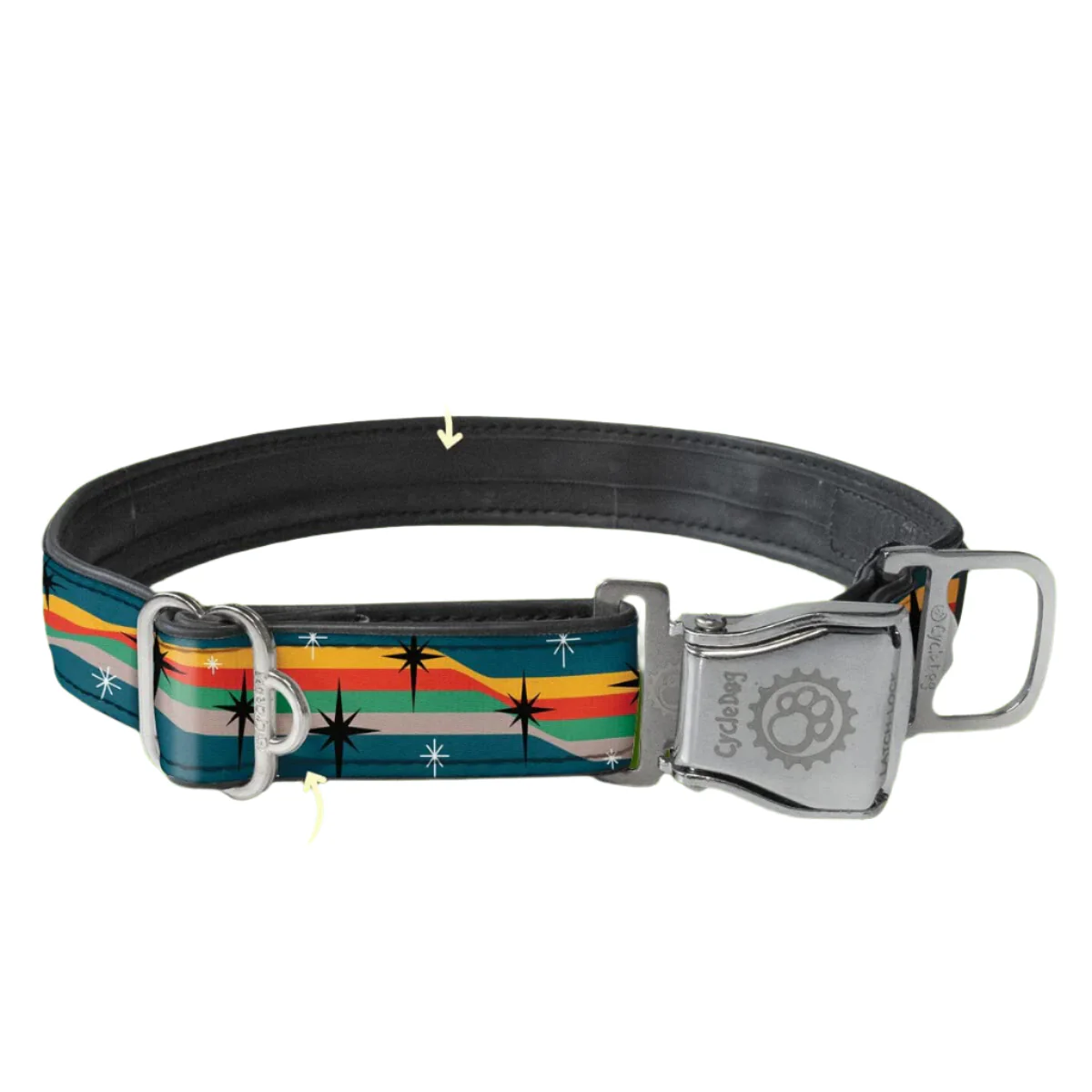 Cycle Dog Regular Earth-Friendly Dog Collar - Orange - Large